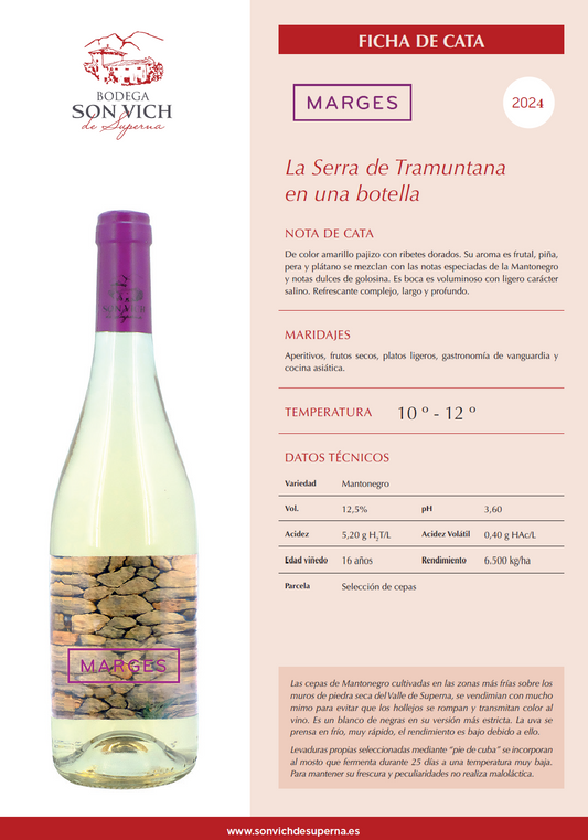 Son Vich De Superna Marges 2024 (750ml)