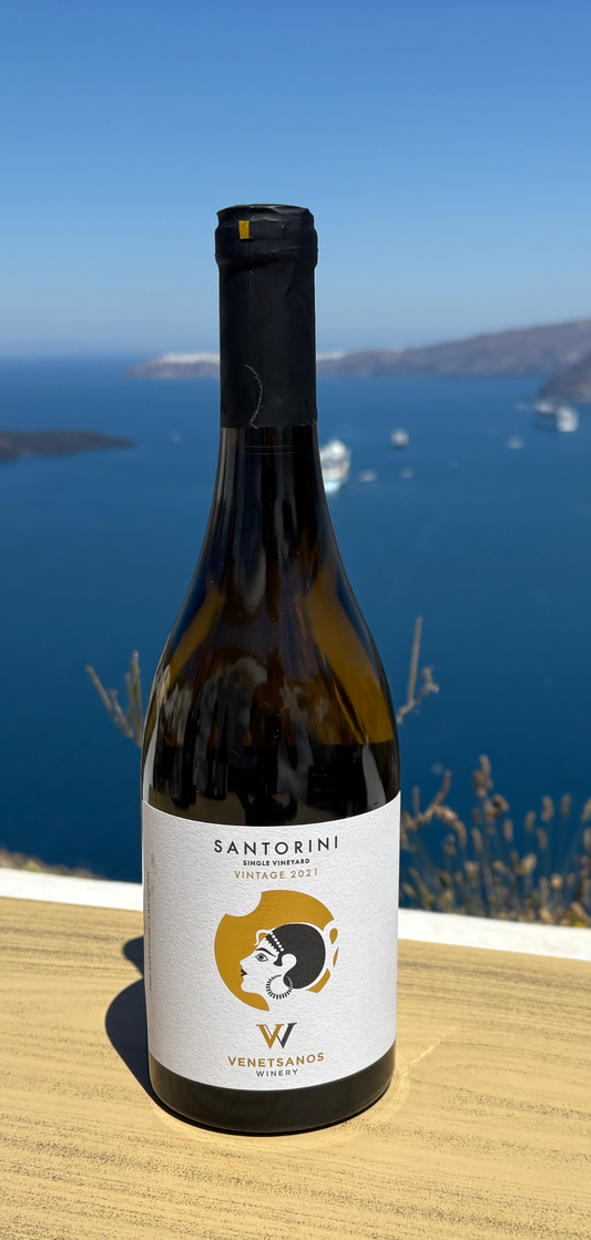 Venetsanos Santorini Assyrtiko Single Vineyard 2021 (750ml)